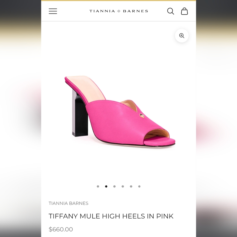 Pink Mule Heels